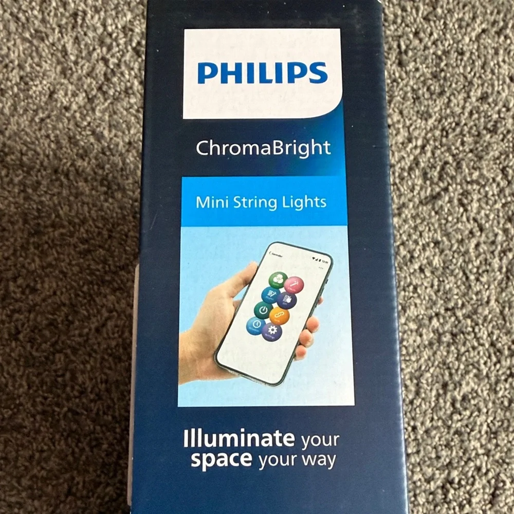 Philips ChromaBright Mini String Lights - App Controlled